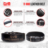 weight lifting belt | black color | gym supplements u.s 