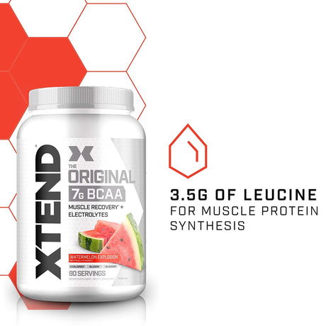 XTEND BCAA | WATERMELON | EXPLOSION | 90 SERVINGS | GYM SUPPLEMENTS U.S