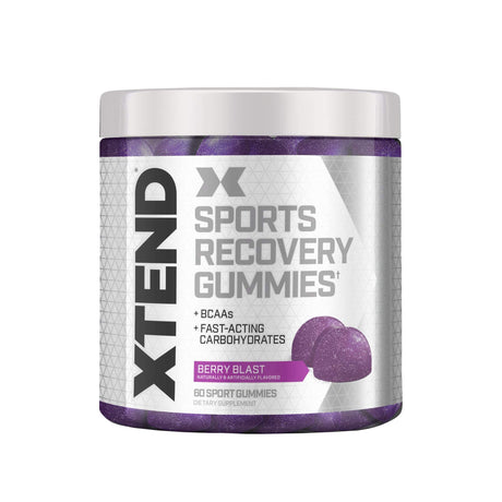 XTEND SPORTS RECOVERY GUMMIES | BERRY-BLAST FLAVOR | GYM SUPPLEMENTS U.S