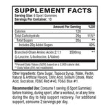 XTEND SPORTS RECOVERY GUMMIES | BERRY-BLAST FLAVOR | NUTRITION FACTS | GYM SUPPLEMENTS U.S