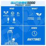 EVL GLUTAMINE 5000 - GYM SUPPEVL GLUTAMINE 5000 | 60 SERVINGS | UNFLAVOR | GYM SUPPLEMENTS U.S | GYMSUPPLEMENTSUS.COMLEMENTS U.S