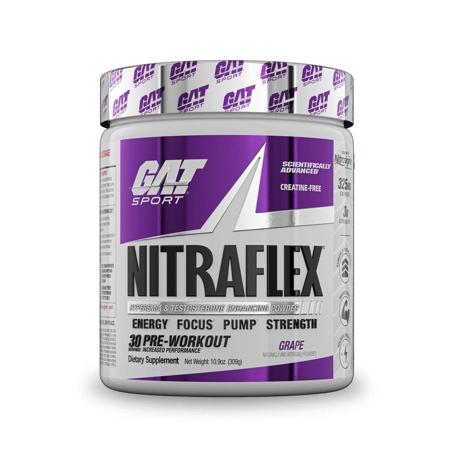 GAT NITRAFLEX | GRAPE FLAVOR | GYM SUPPLEMENTS U.S