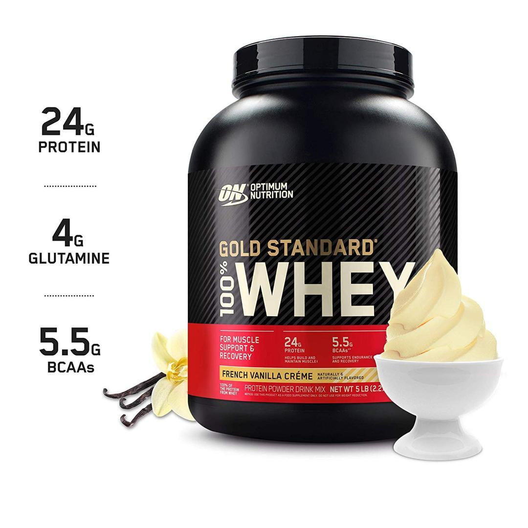 2LBS GOLD STANDARD 100% WHEY PROTEIN | FRENCH VANILLA CREME FLAVOR | GYMSUPPLEMENTSUS.COM