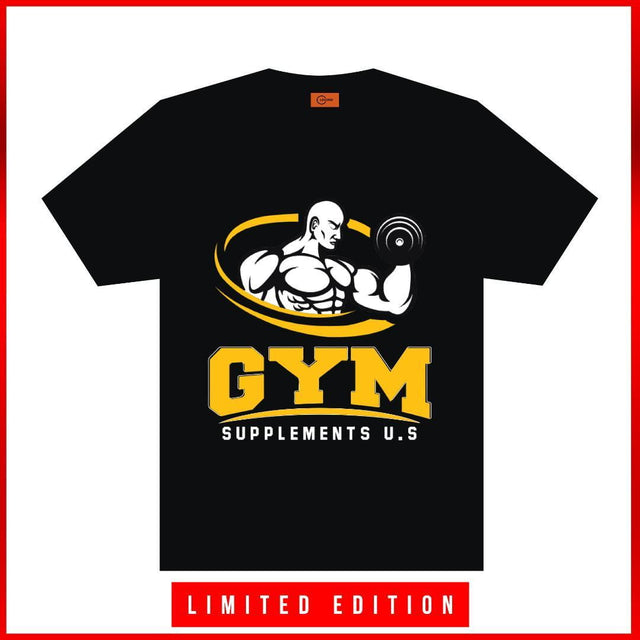 GYM T-SHIRT - GYM SUPPLEMENTS U.S