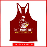 ONE MORE REP | STRINGER | GYM CLOTHING | TANKTOP | GYMSUPPLEMENTSUS.COM | GYM SUPPLEMENTS U.S