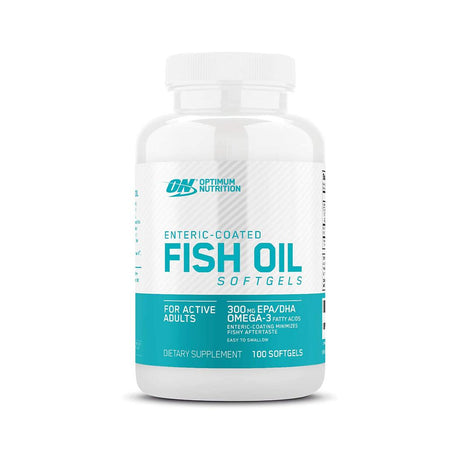 OPTIMUM NUTRITION - FISH OIL 100 SOFTGELS | GYM SUPPLEMENTS U.S