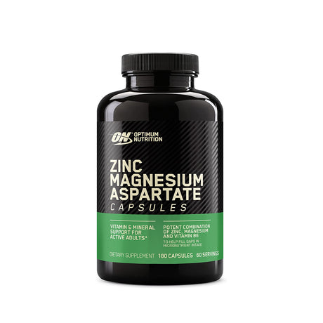 OPTIMUM NUTRITION ZMA | 180 CAPSULES | GYM SUPPLEMENTS U.S 