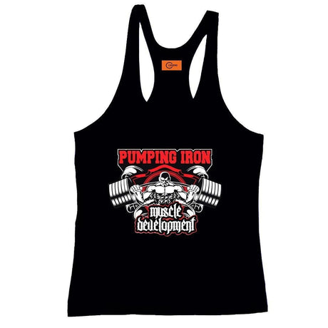 PUMPING IRON STRINGER - GYM SUPPLEMENTS U.S