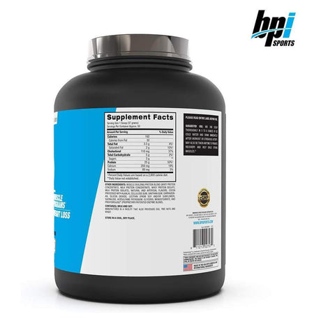 BPI WHEY HD - CHOCOLATE COOKIE | NUTRITION FACTS | GYMSUPPLEMENTSUS.COM
