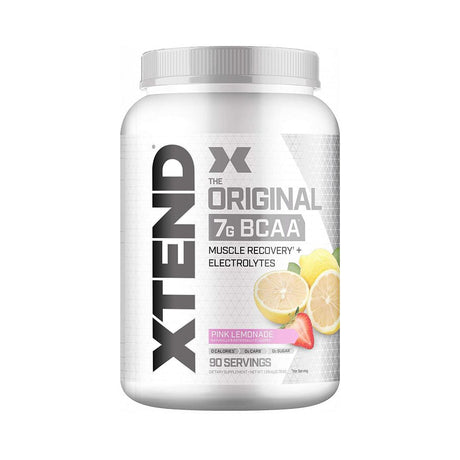 XTEND BCAA - 90 SERVINGS | PINK LEMONADE | GYM SUPPLEMENTS U.S